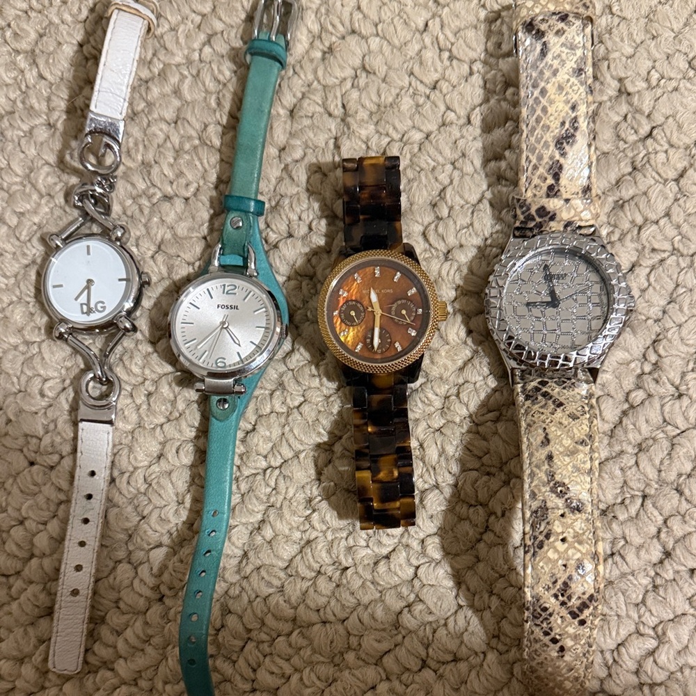 Michael Kors Tortoise Shell and Gold Women's Watch